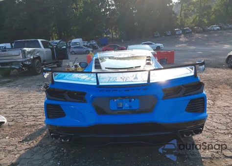 2023 Chevrolet Corvette Stingray Rwd 1Lt из США, поврежденный, VIN 1G1YA2D42P5111096